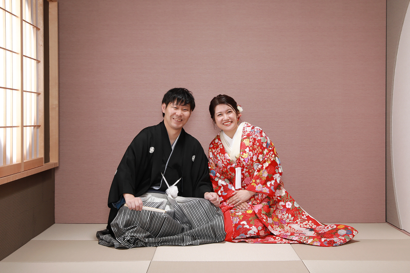 和室でのお座りショット