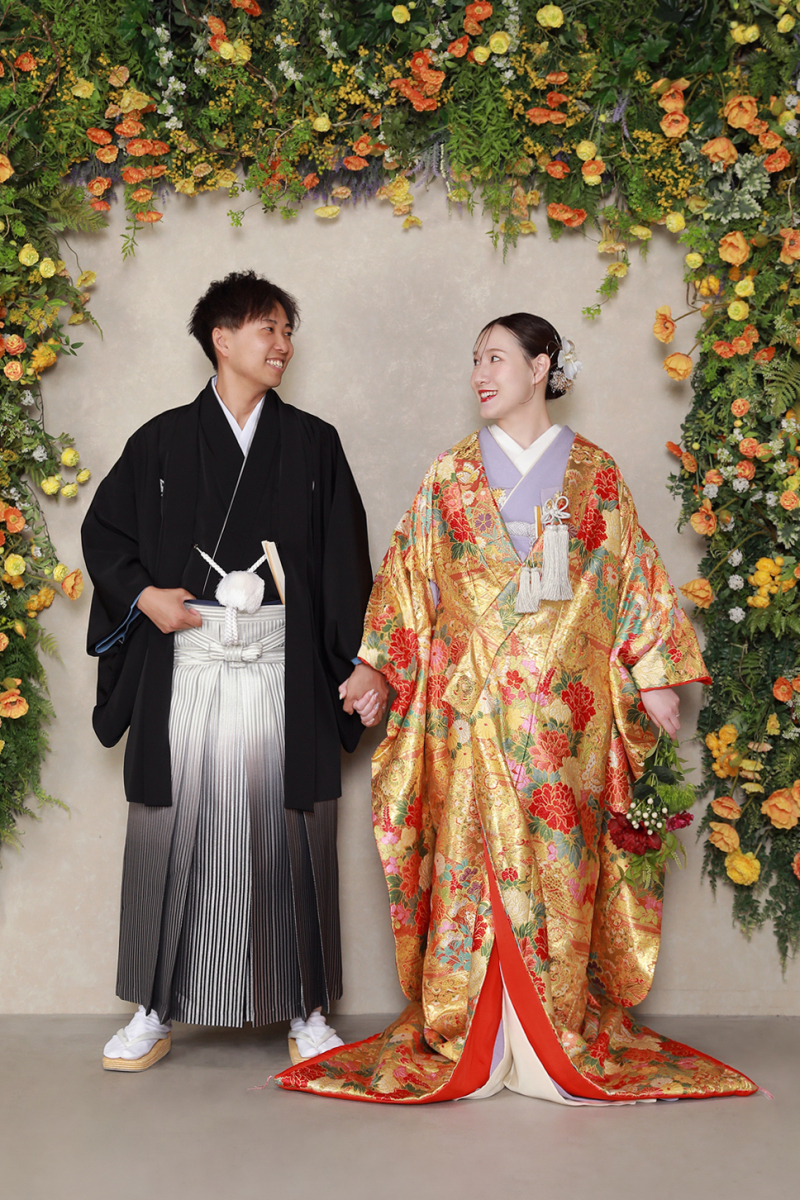 ガーデンな雰囲気でにっこり