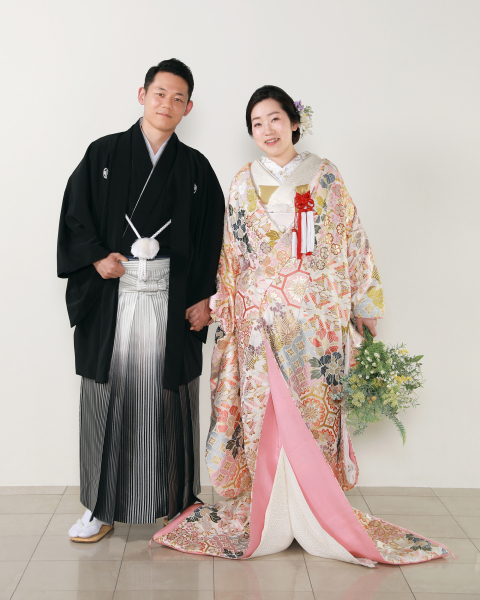 色打掛でのご撮影