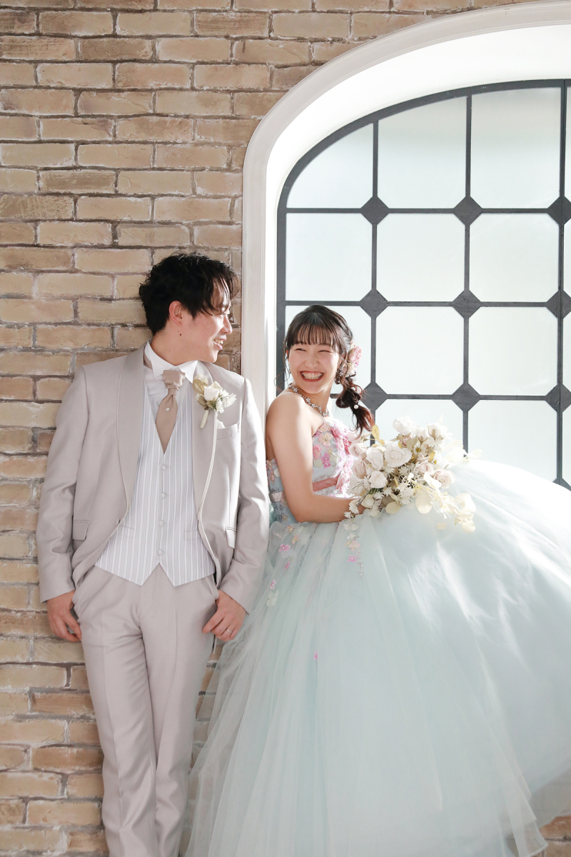 おふたりの洋装ショット