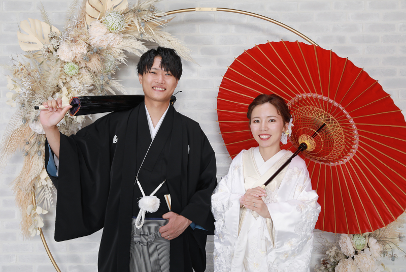 2ショット（番傘）