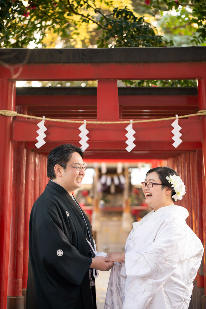 花園神社挙式