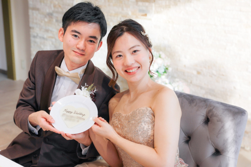 特別な日のケーキプレート