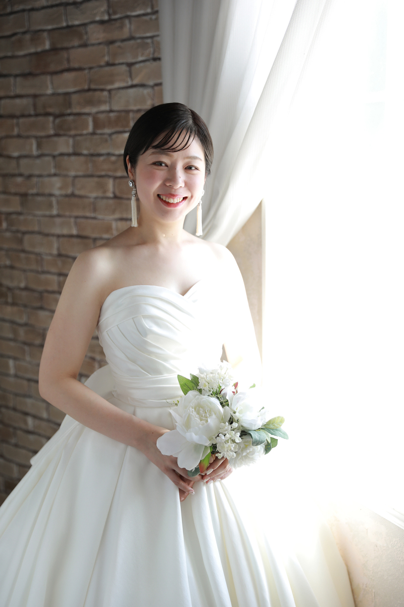 ウェディングドレス ソロショット