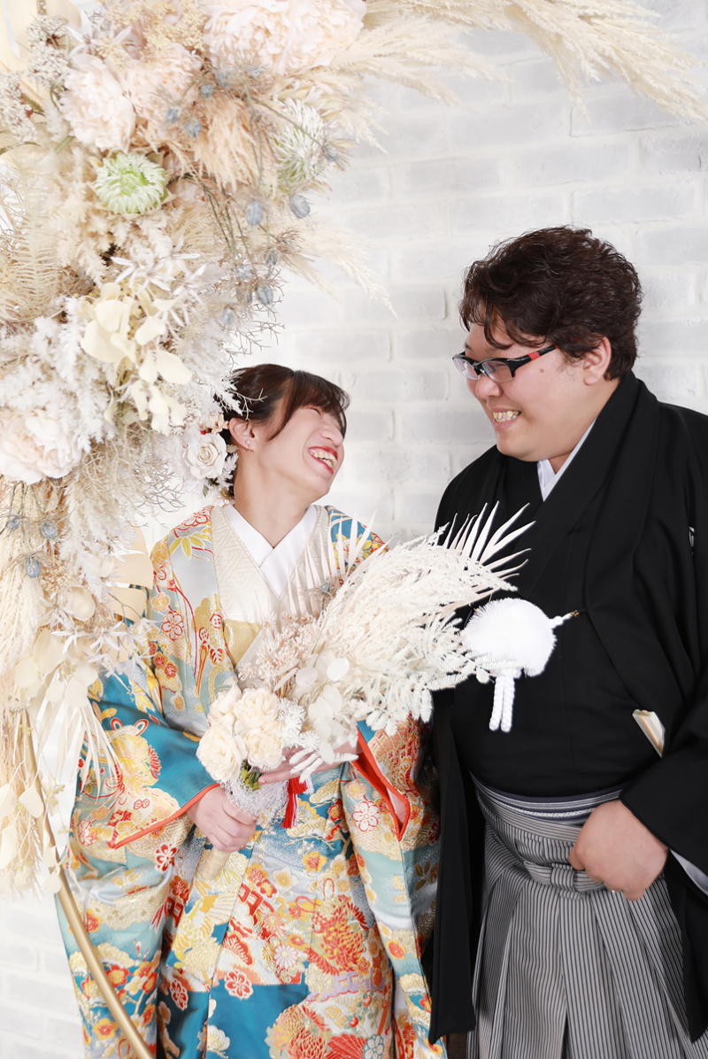 色打掛バストアップショット