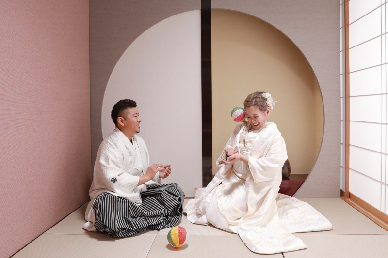 童心に返り自然な笑顔で