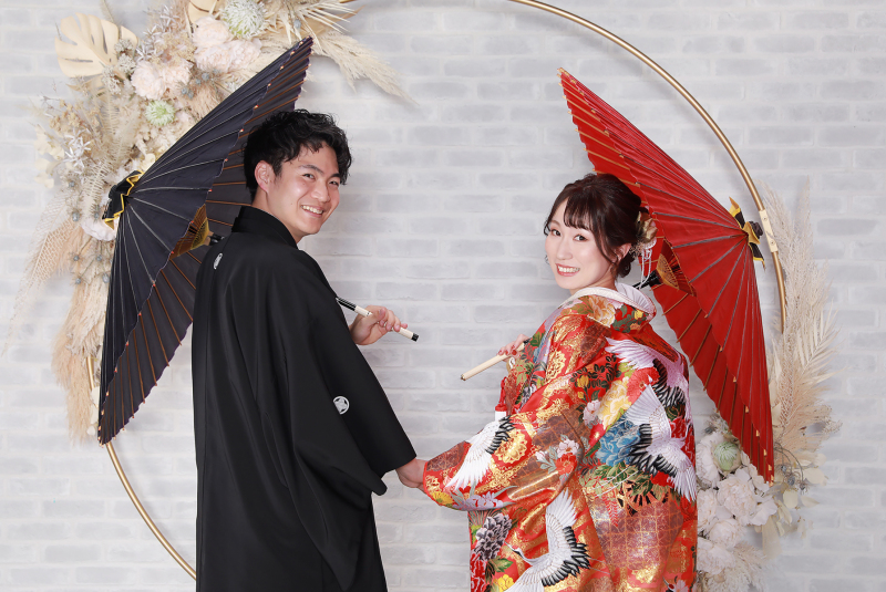 手つなぎショット