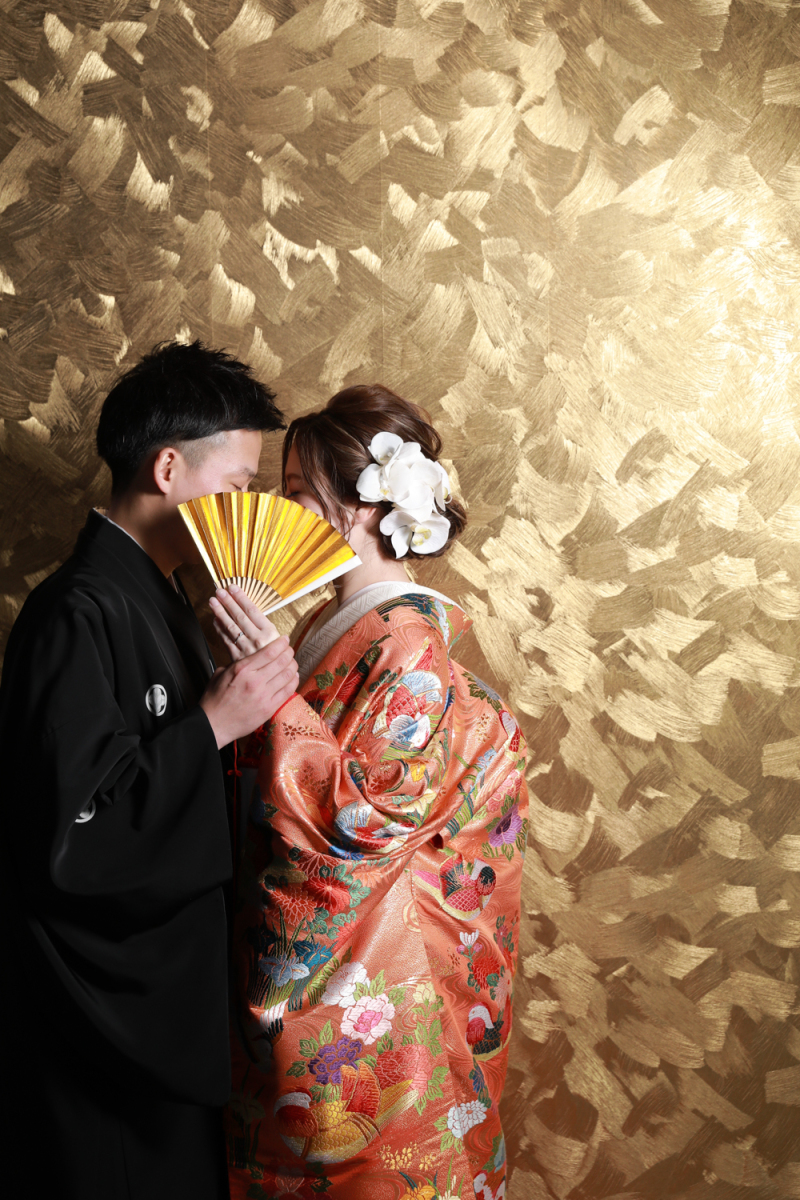 色打掛でのご撮影 2