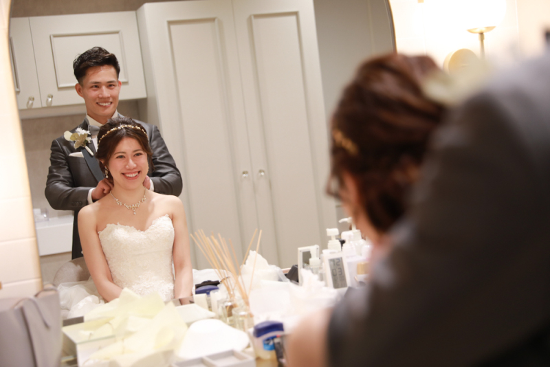 お支度ショット