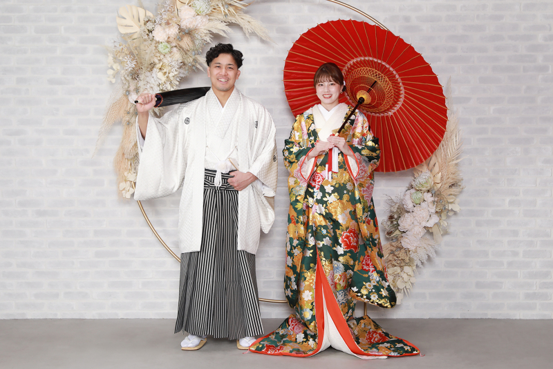 番傘全身ショット