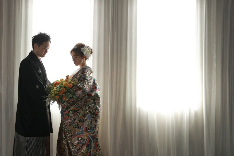 窓際でのショット