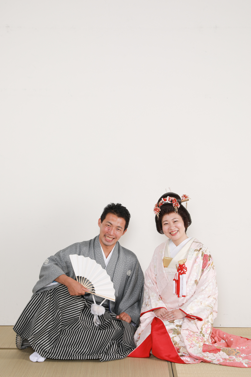 畳の上でのお座りショット