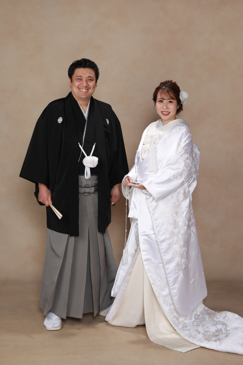 白無垢　紋服ショット