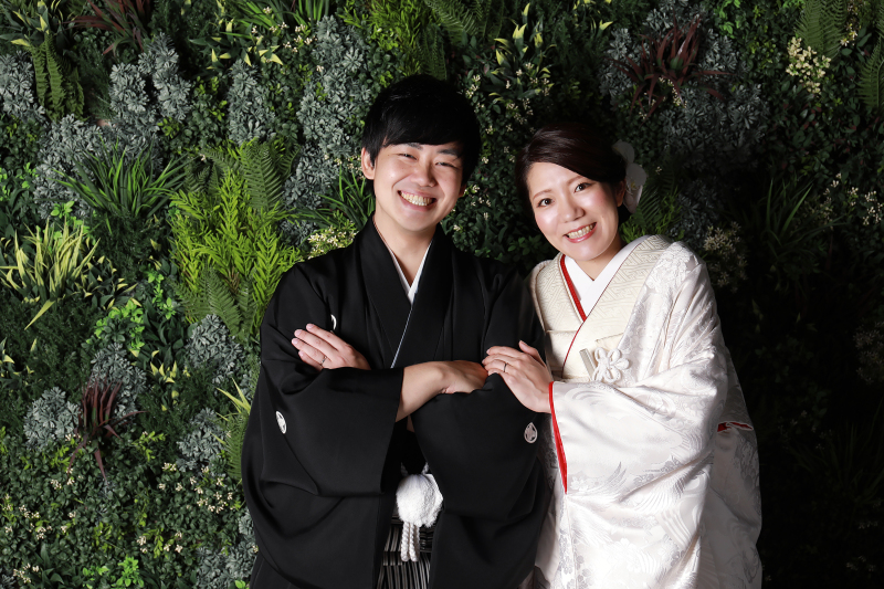 グリーン背景ショット　2