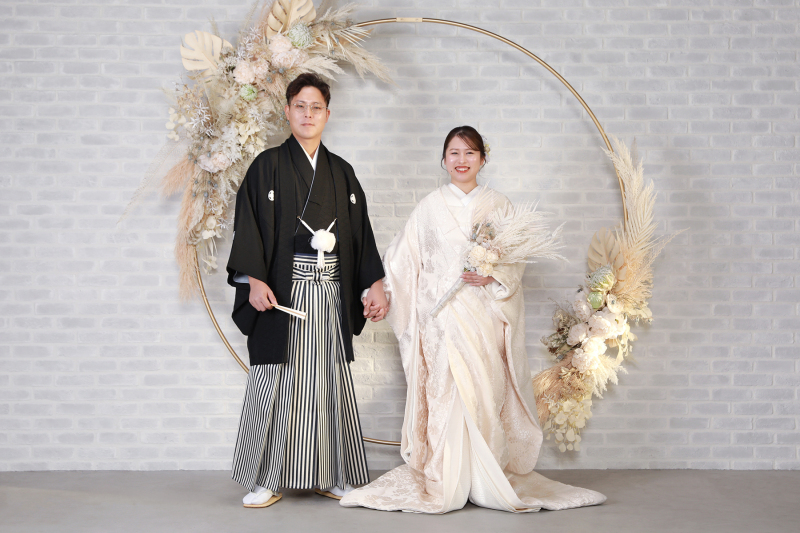 紋服×白無垢ショット