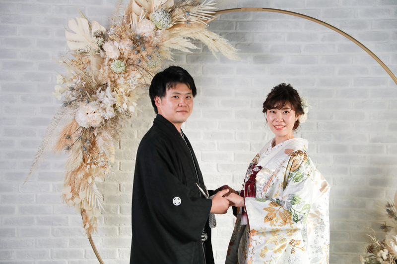 手つなぎショット