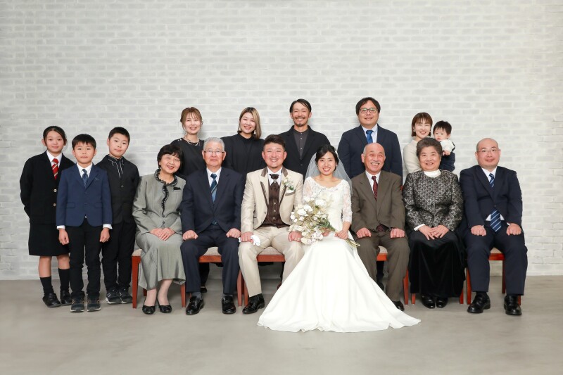 親族集合写真