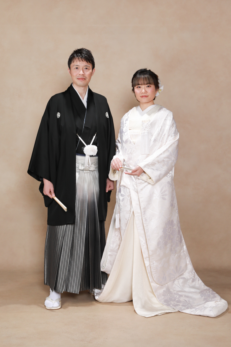 白無垢　紋服ショット