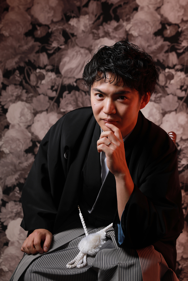 ご新郎様　ソロショット