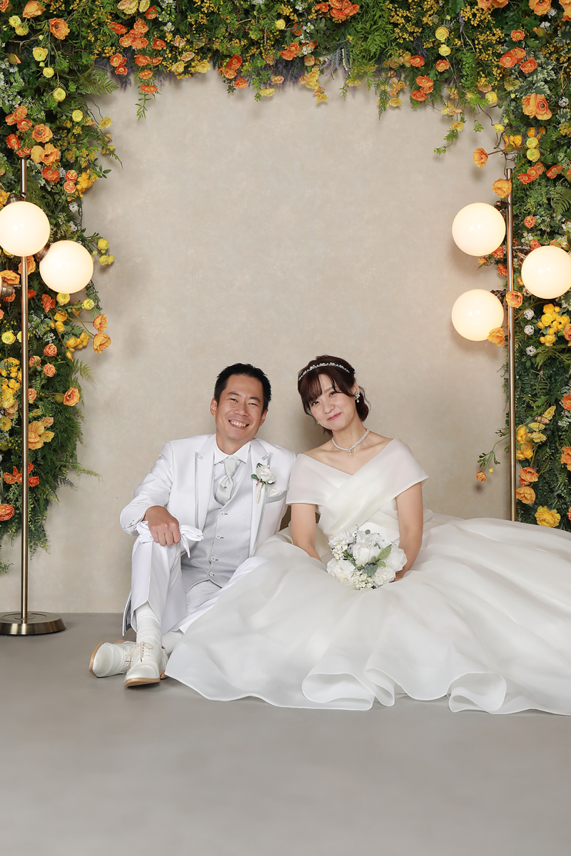 お座りショット