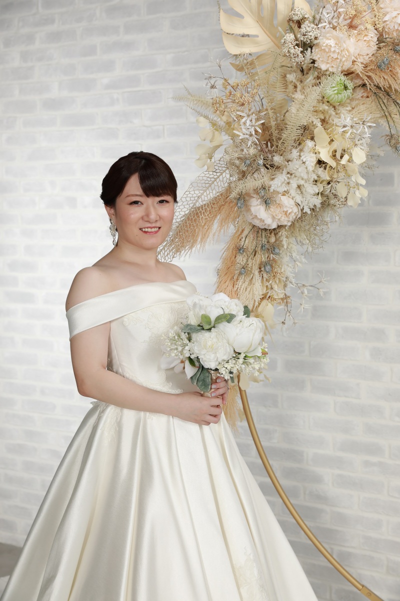 花嫁ソロショット