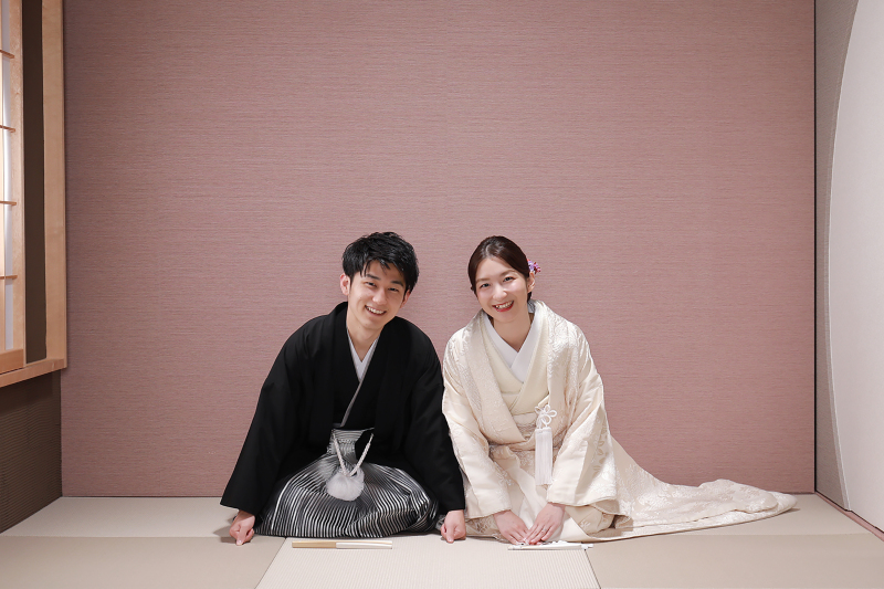 王道のおすわりショット