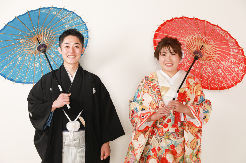 番傘を使ってのご撮影