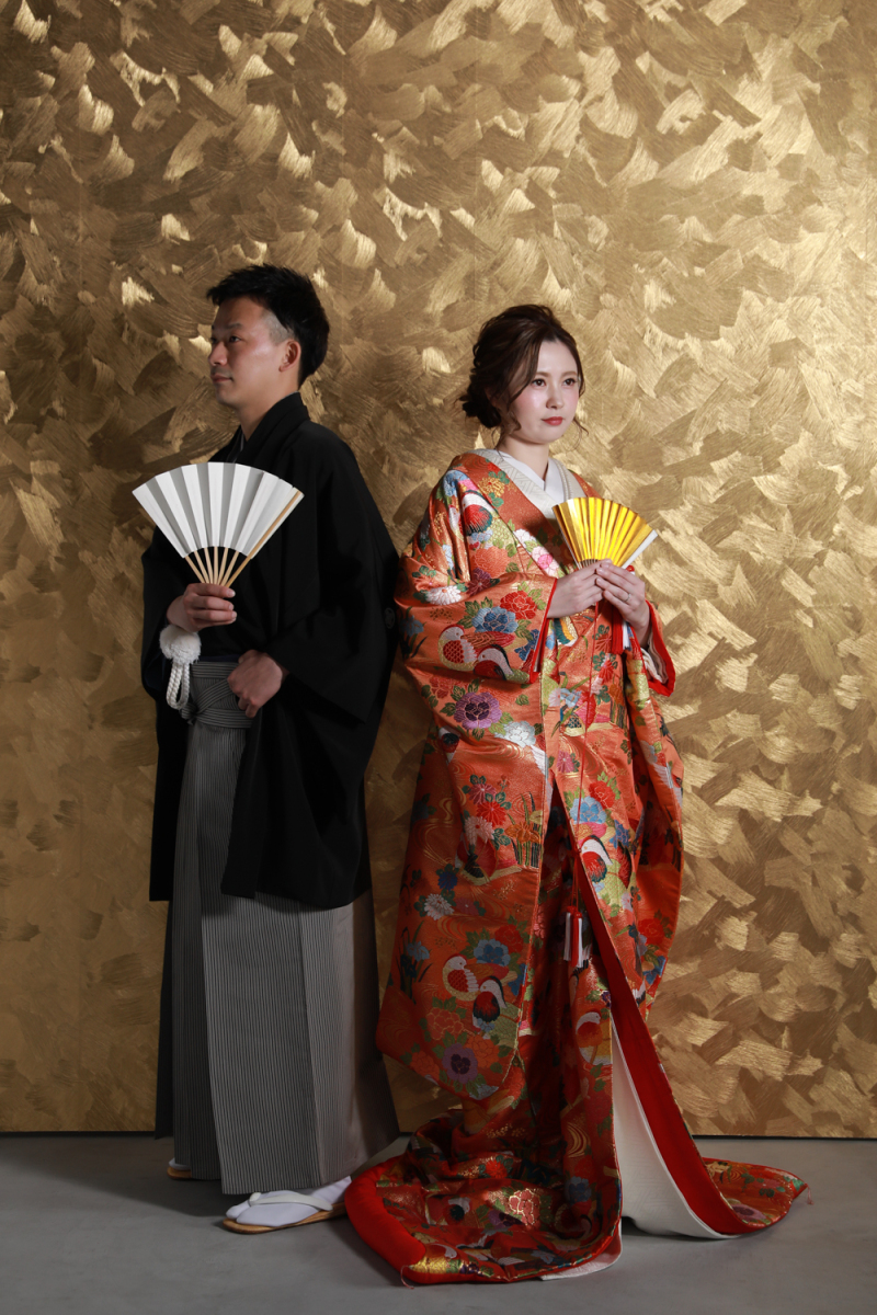 色打掛でのご撮影 1