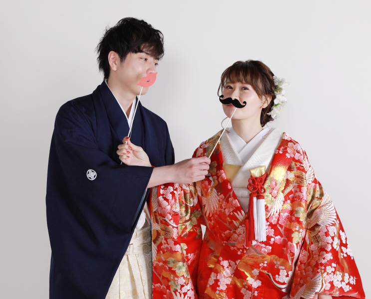 色打掛でのご撮影【2】
