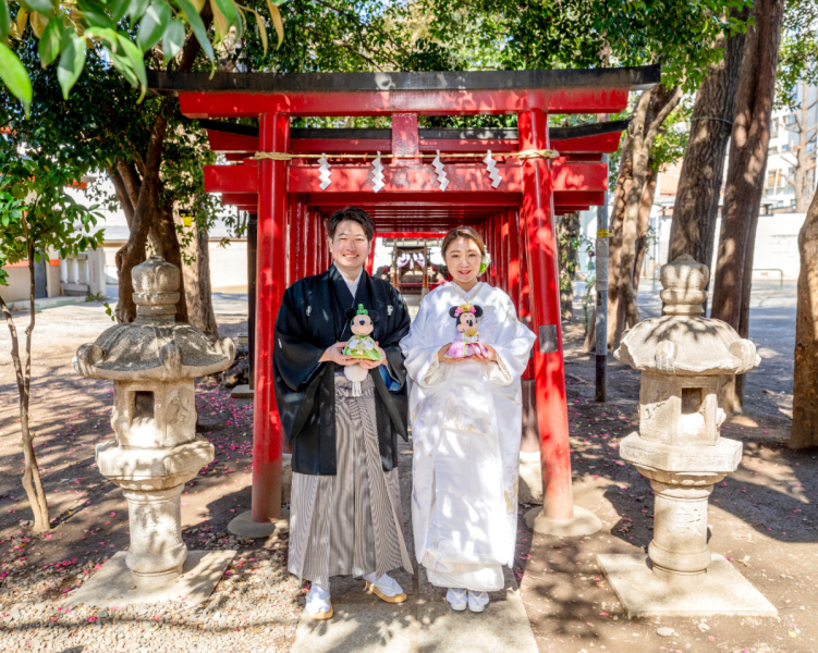 ミッキーミニーと一緒☆