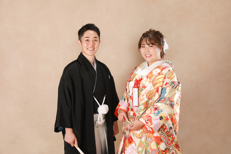 色打掛バストアップショット