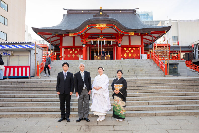 ご新婦家ショット