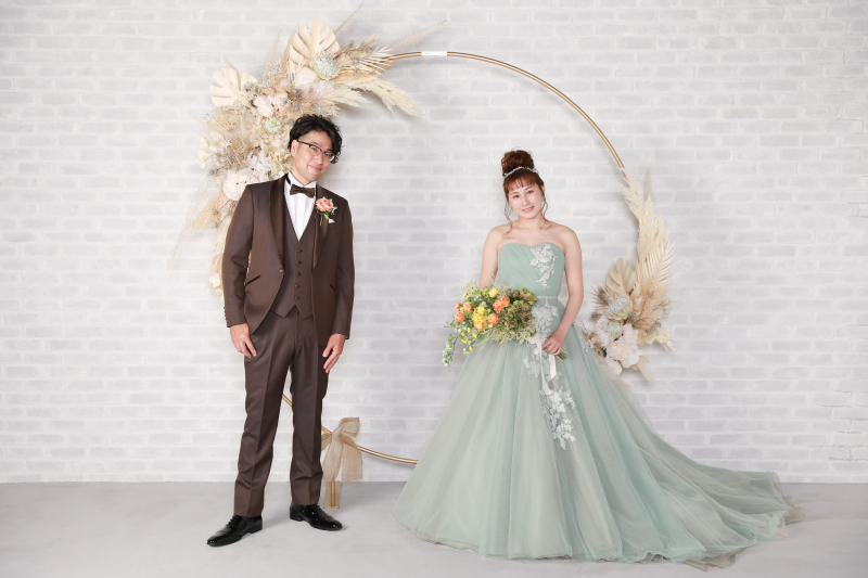 カラードレス×タキシード３