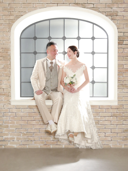 腰掛ショットで小粋に