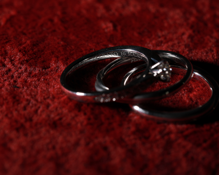 指輪アップショット