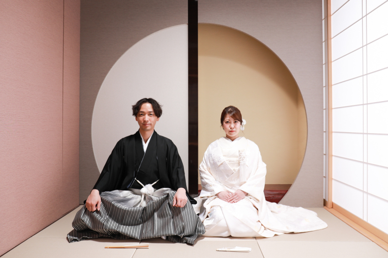 和室でのお座りショット