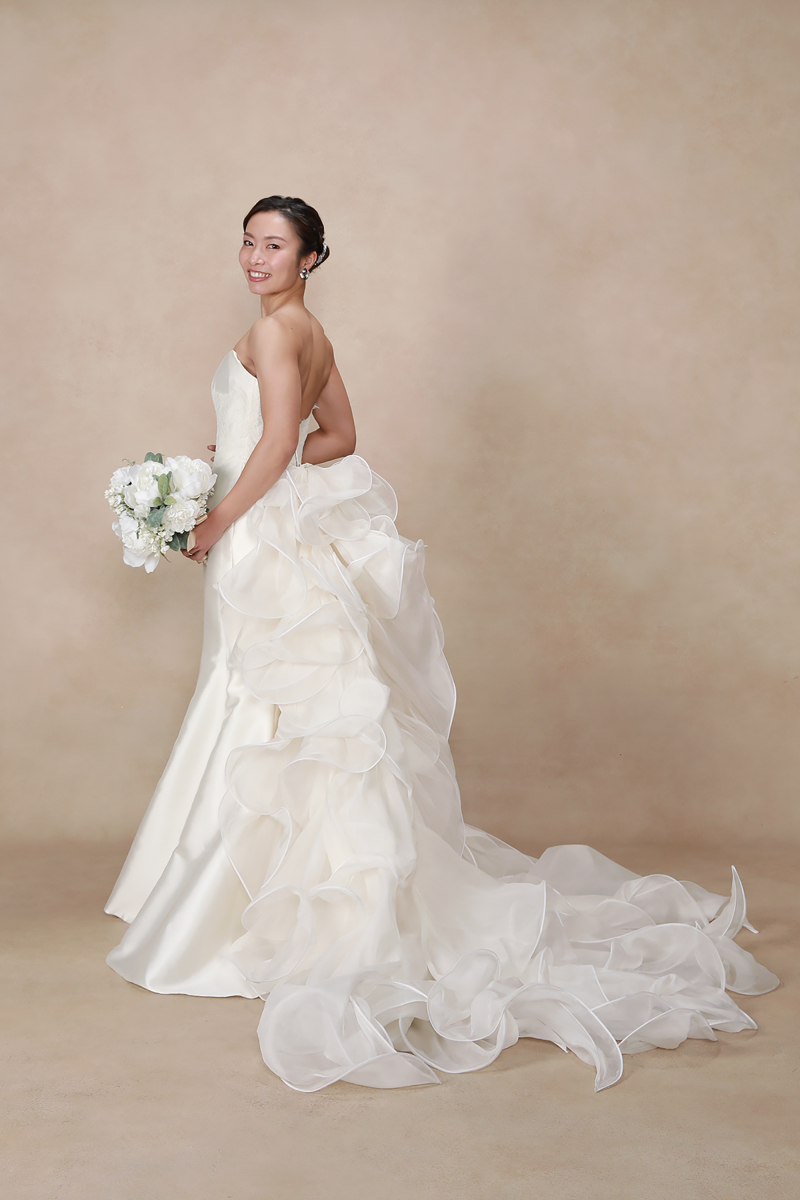ウェディングドレス ソロショット