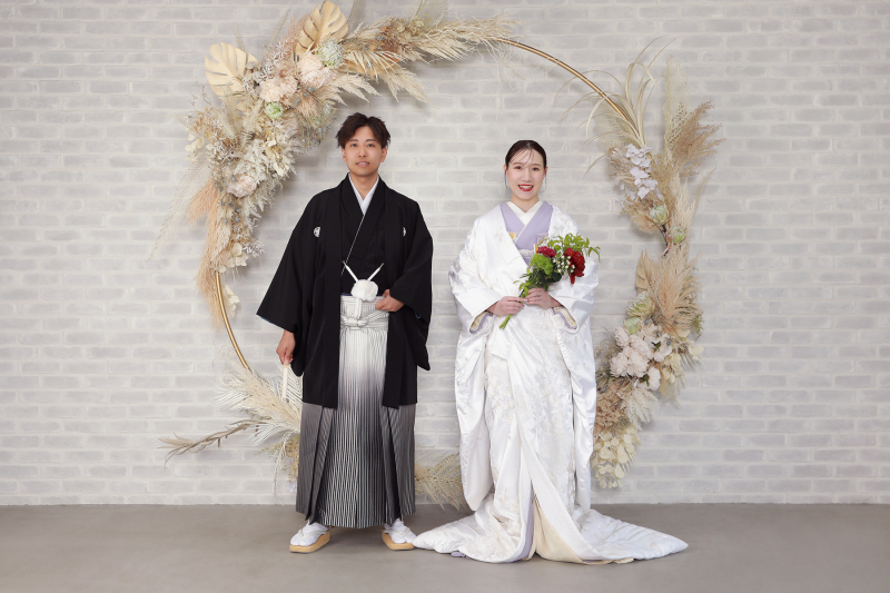 ドライフラワーリースでおしゃれに