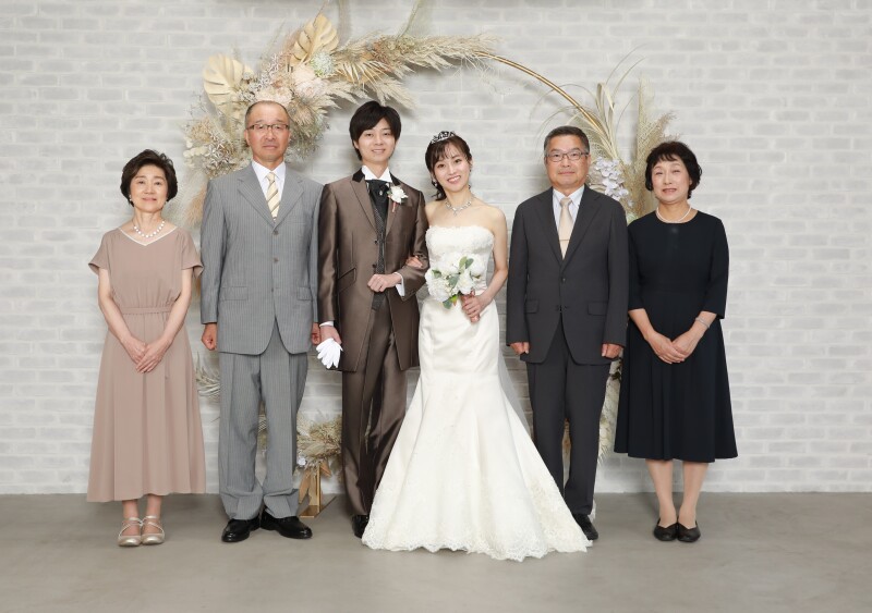 両家ファミリーフォト