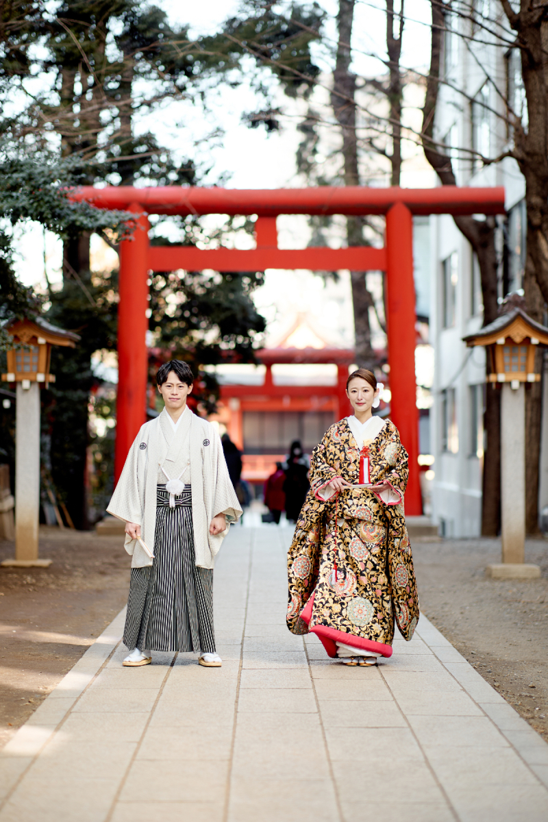 花園神社ロケーション撮影