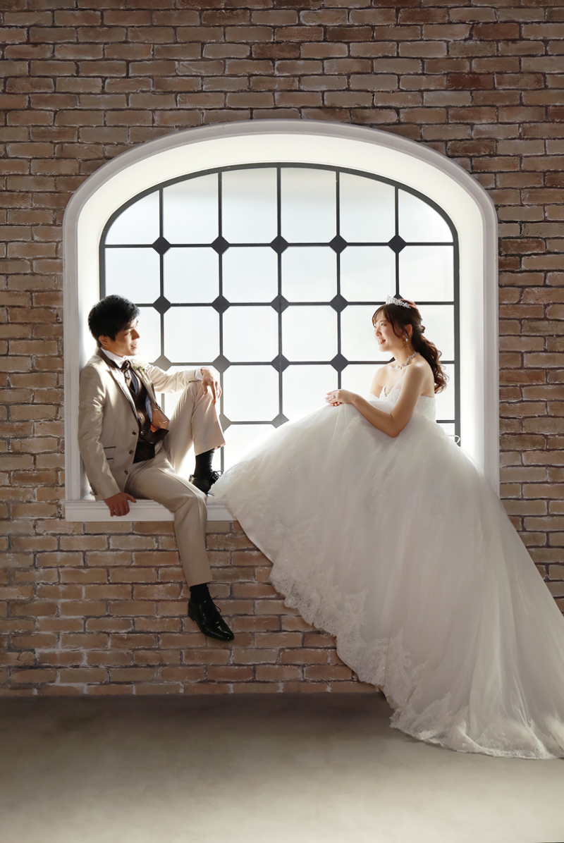 窓際でのご撮影