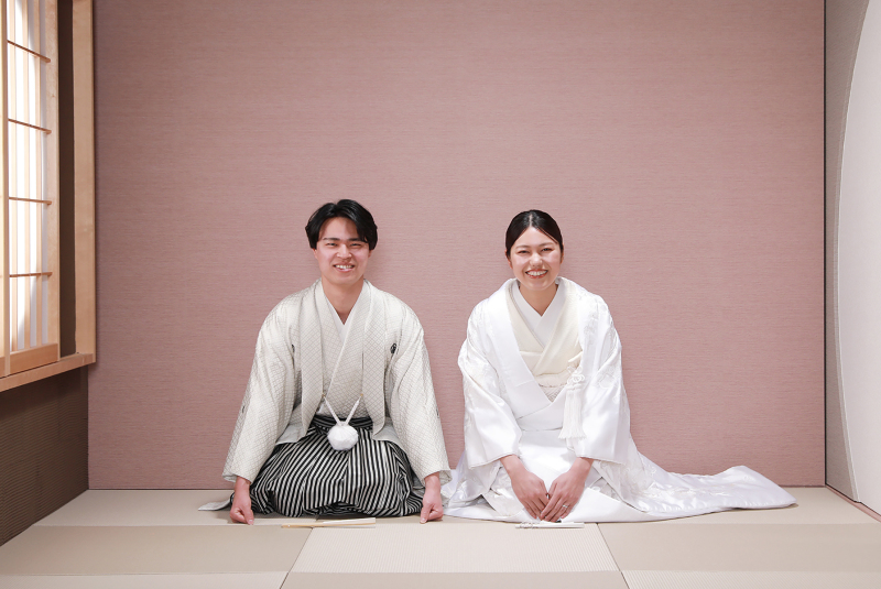 和室でのお座りショット