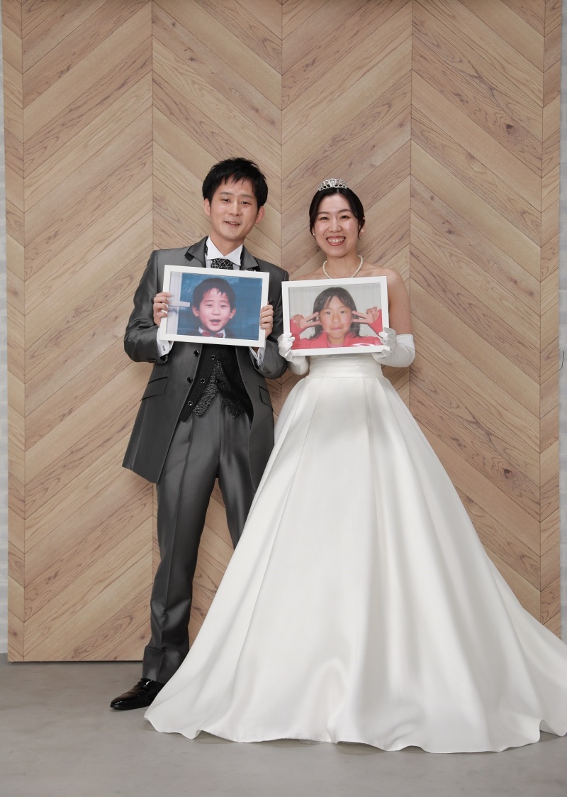 幼少期のご自身と想い出ショット♪