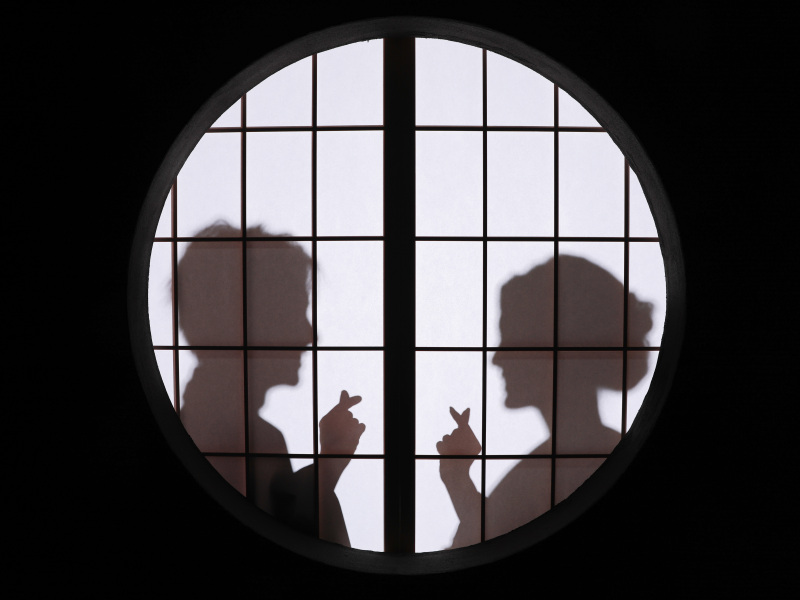 影絵であそんで