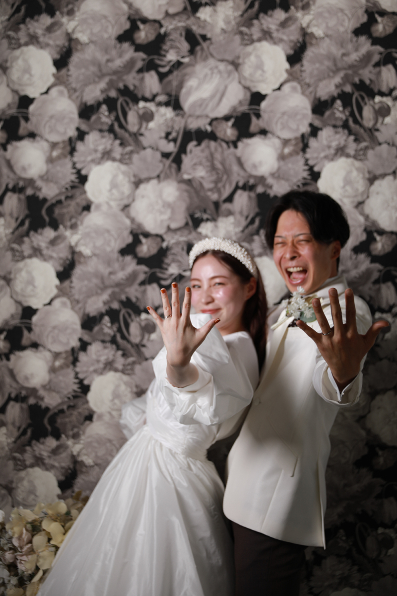 ドレス　タキシードショット３