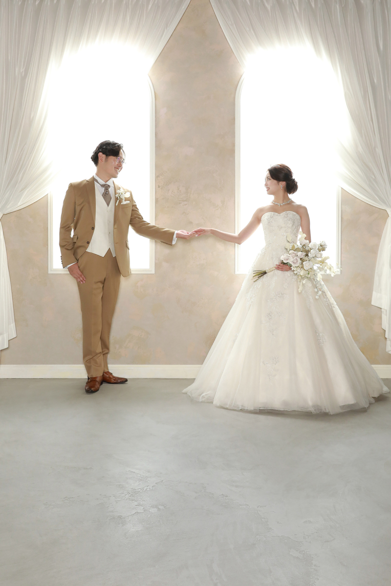 かっこよくご新婦様をエスコート