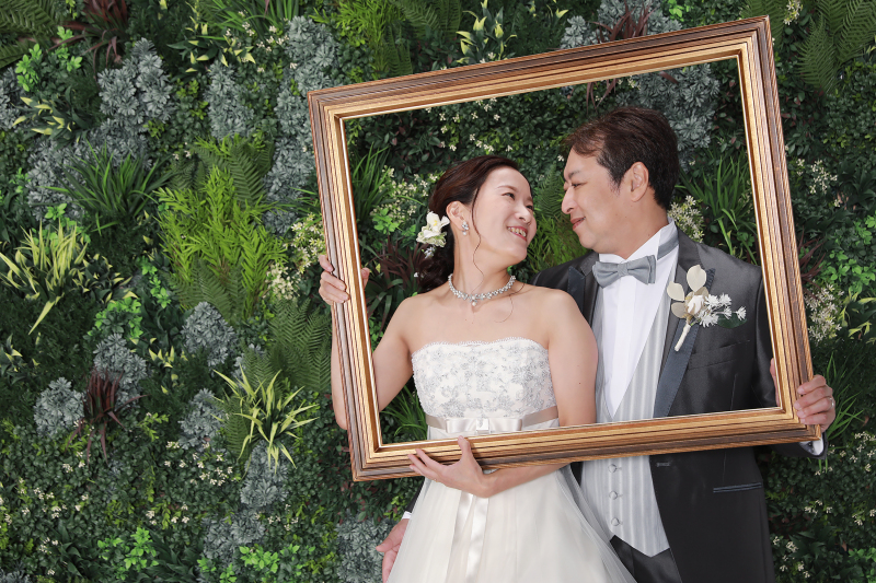 グリーン背景ショット1