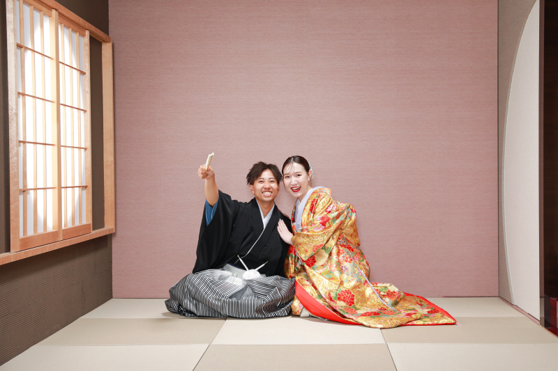 和装でいえーい！！！