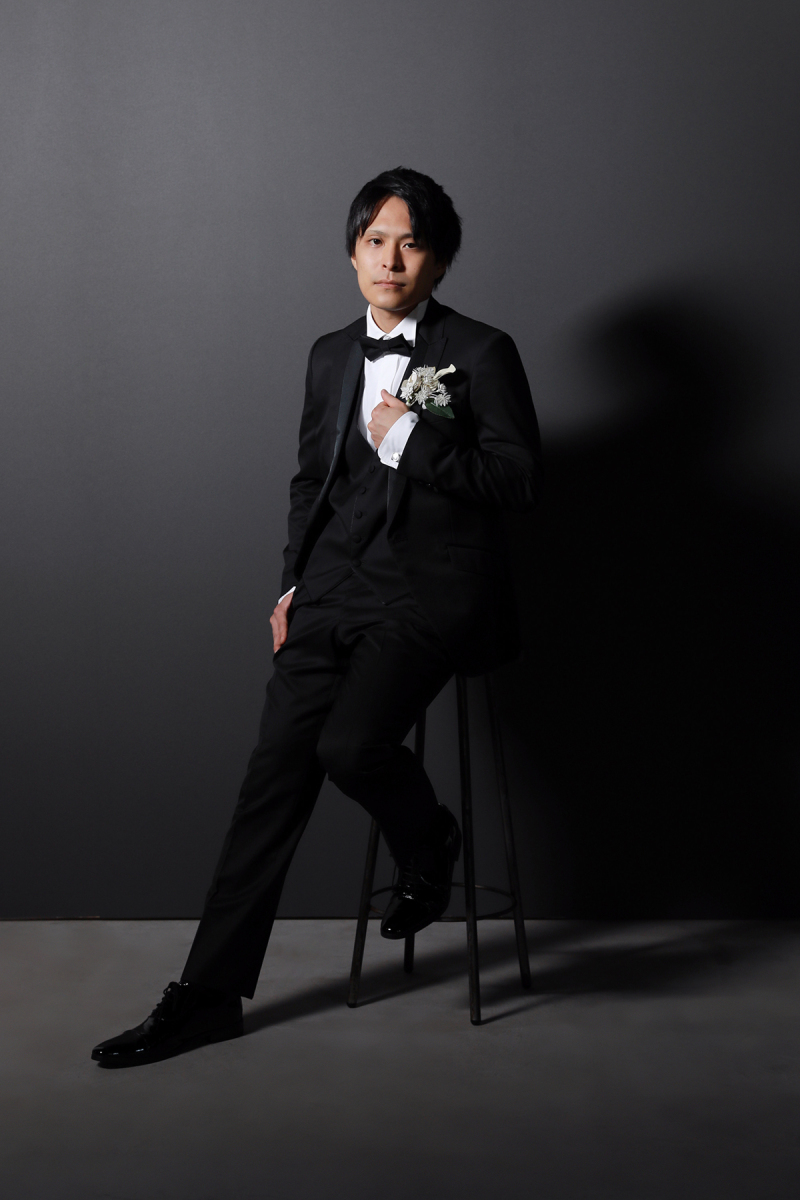 ご新郎様ソロショット