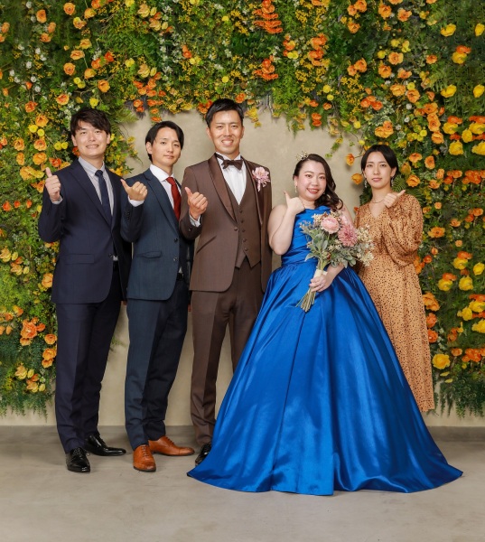 新郎ご兄妹とご一緒に☆